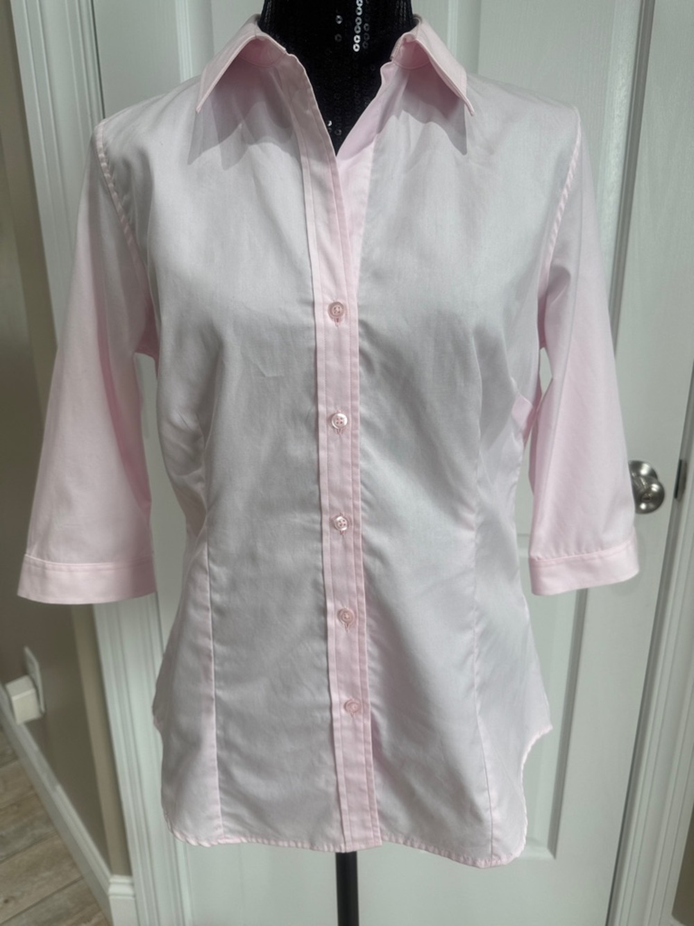 Thomas Pink Light Pink Button-Down Shirt